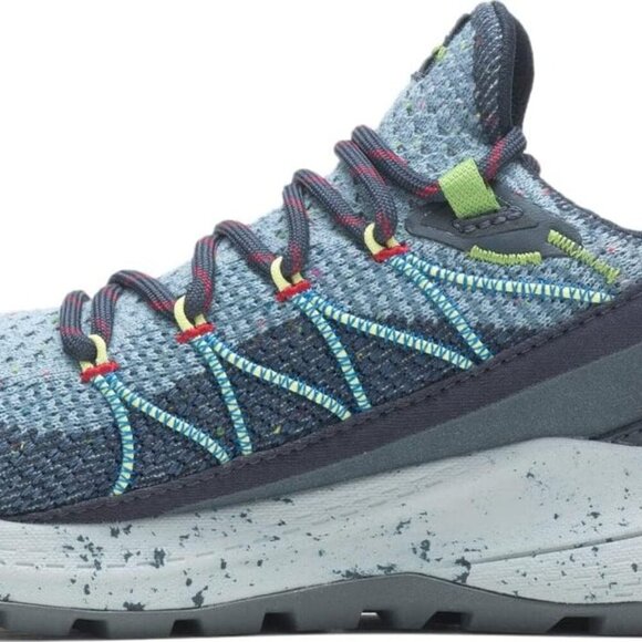 Women's Hiking Sneaker Leather Rubber Sole Recycled Materials Trail-Ready - Picture 4 of 8